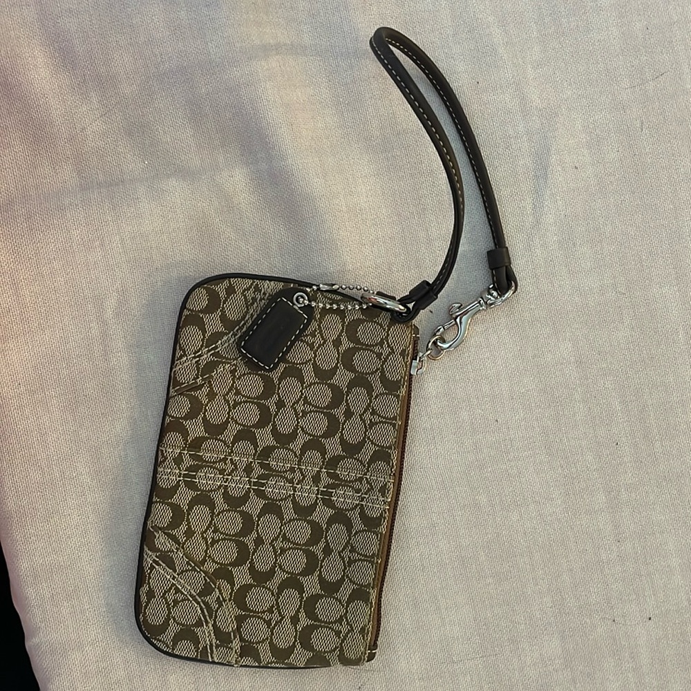 Coach wristlet